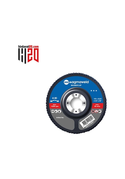 Magmaweld Flapdisk Ao 80 Kum-115x22 MM-813m31158a