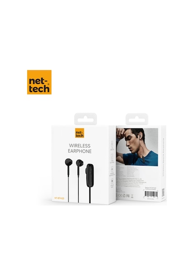 Nettech NT-BTH23 Bluetooth 5.0 Boyun Asmalı/mıknatıslı Kulak İçi Kulaklık