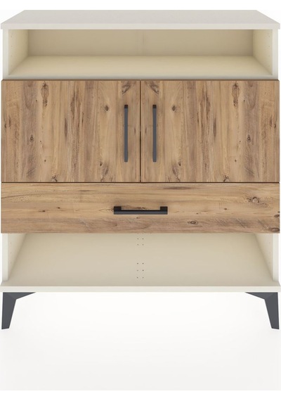 Arges Şifonyer 3 Raflı Tek Çekmeceli 2 Kapaklı 88x30x96 Aytaş... Aytaşı