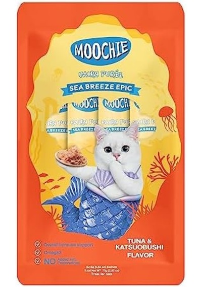 Moochie Sıvı Kedi Ödülü Ton-katsuobushi 5x15 Gr