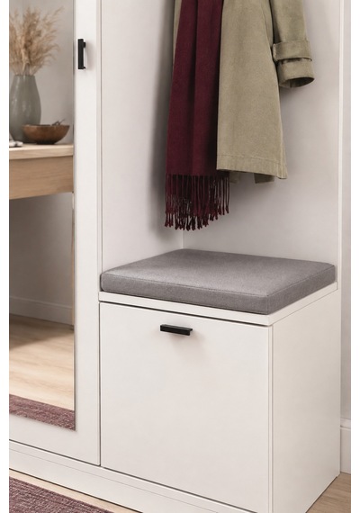Goodnight Home Armon Portmanto Vestiyer Ayakkabılık 106x190x39 Cm Beyaz Modern Tasarım Beyaz - 914347686 Beyaz Goodnight Home Armon Portmanto Vestiyer Ayakkabılık 106x190x39 Cm Beyaz Modern Tasarım Beyaz - 914347686 Beyaz