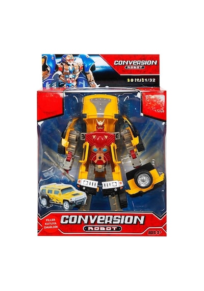 S00081234 1/32 Robot Transformer Ses/ışk 10a