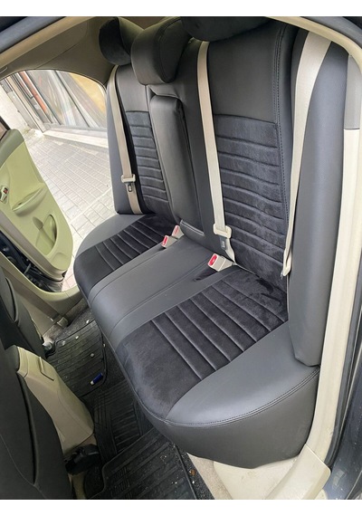 Toyota Corolla 2007-2012 Arası Arka Sırt 2-1 .arka Sırt Kolçaklı Model Uyumlu