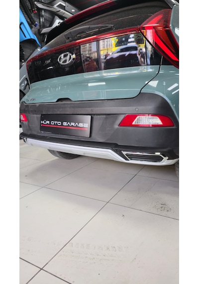 Hyundai Bayon Arka Tampon Koruma Difüzörü 2021-2024