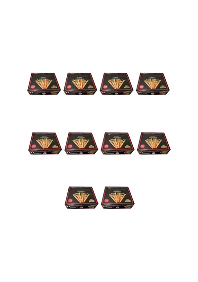 Tahta Ahşap Bambu Çay Kahve Karıştırıcı Çubuk Kaşık - 11 Cm. - 500 Adetlik 24 Paket - Koli Kahverengi