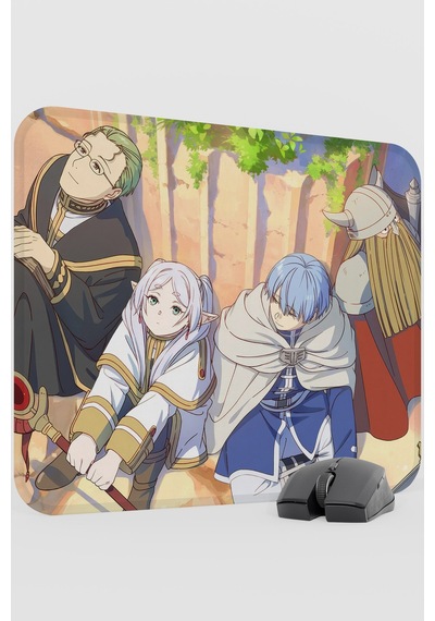Sousou No Frieren Anime V1 - 48x40 Xl Gaming Kauçuk Kaymaz Taban Mouse Pad Fare Altlığı