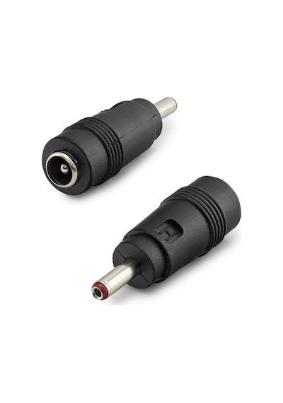 Notebook Adaptör Ucu Çevirici 3.5 1.35 M To 5.5 2.5 F 10lu Paket Siyah Hdx1314