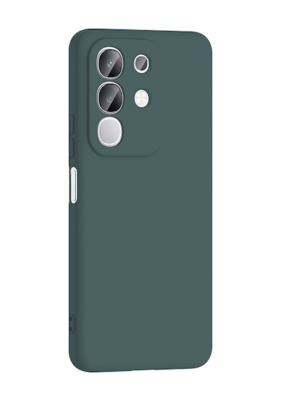 Kilifone - Vivo Y29 4g Uyumlu Kılıf Esnek Koruyucu Mara Lansman Kapak - Lacivert - T37824