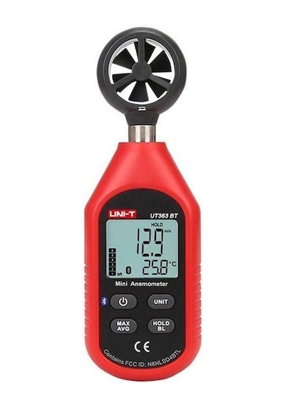 Unı-t Ut363bt Bluetooth Mini Rüzgar Hızı Ölçer