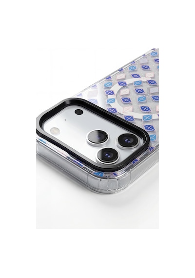 Onegif Apple İphone 17 Pro/18 Pro Desina Magsafe Kapak - Desen 4 Şeffaf