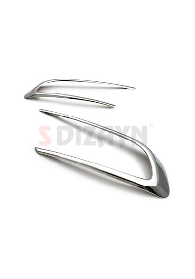 S-Dizayn  Fiat Egea Krom Sis Farı Çerçevesi 2 Prç. 2015-2020
