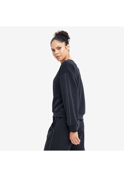 Lescon Siyah Kadın Uzun Kollu Sweatshirt 26n-2107