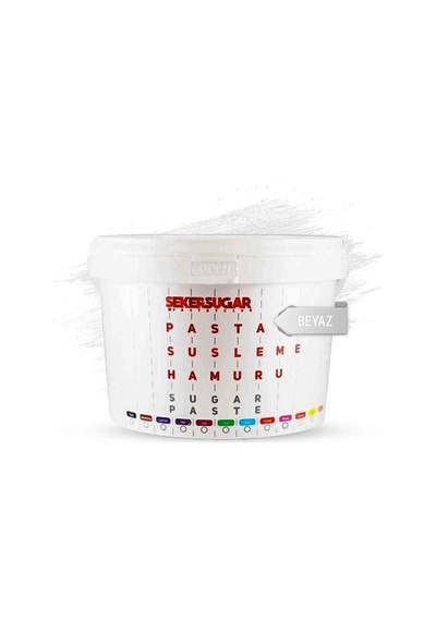 Şeker & Sugar Şeker Hamuru 2,5 Kg Beyaz