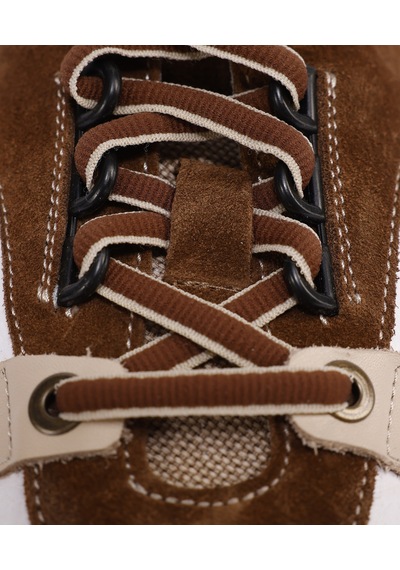 Yargıcı Parçalı Deri Sneaker 24yeay4475x 007 Haki