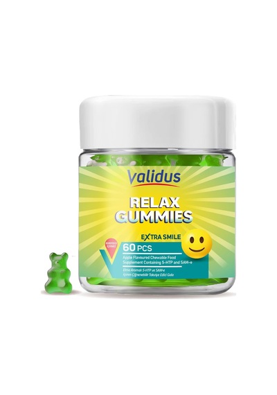 Relax 5-htp 200 Mg + Sam-e 25 Mg 60 Gummies