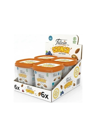 Felicia Crunch Anti Hairball Kedi Ödülü 100 Gr 6'lı