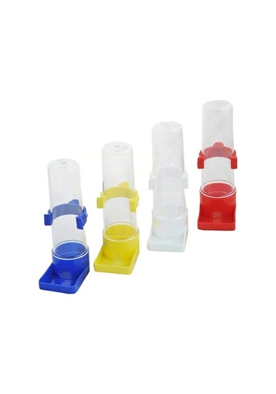 100 Ml Boyutunda Suluğa Sahip 2 Adet Muhabbet Kuşu Seti Beyaz