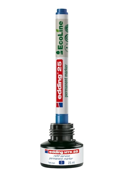 Kalıcı Marker 25 Ecoline, Doldurulabilir, 1 Mm, Çeşitli