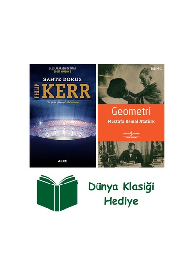 Sahte Dokuz + Geometri + Dünya Klasiği Hediye