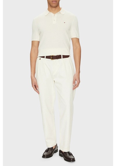 Tommy Hilfiger Erkek Polo Yaka T Shirt Mw0mw37396 Z00 Açık Bej Açık Bej