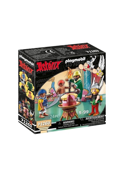 Playmobıl Asterix 71269 Pyradonis'in Zehirli Pastası, Asterix, Kleopatra Nın Çeşnicisi Ve Pyradonis