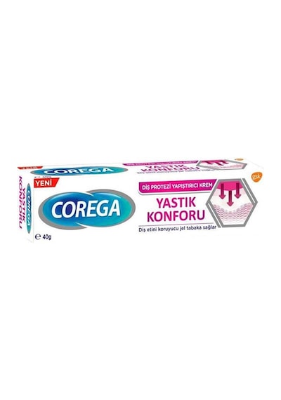 Corega Yastık Konforu Diş Protezi Yapıştırıcı Krem 40 G