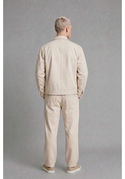 Defacto Regular Fıt Gömlek Yaka Uzun Kollu Jean Ceket I0261ax26spgr184 Gri-gr184
