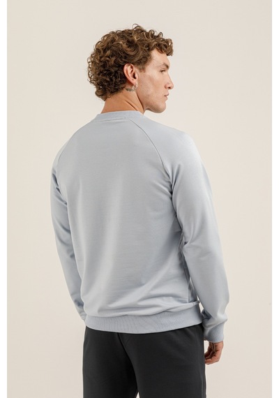 Airlife Saturn Ur7 Pro I Sıfır Yaka Erkek Sweatshirt Mavi