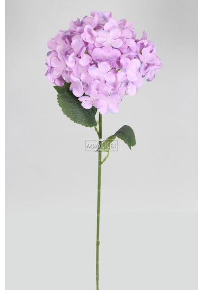 Yapay Koca Kafa Ortanca Dalı 60 Cm Lila