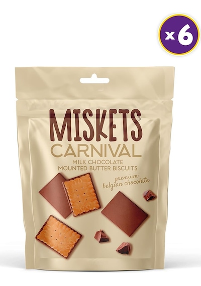 Sütlü Çikolatalı Petibör 80 Gr X 6 Adet