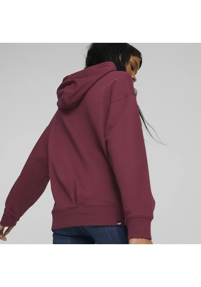 Puma Her Hoodie Tr Bordo Kadın Sweatshirt