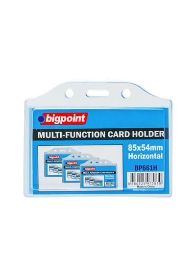 Bigpoint Kart Kabı Çok Amaçlı Soft Yatay 85x54 Mm Bp661h