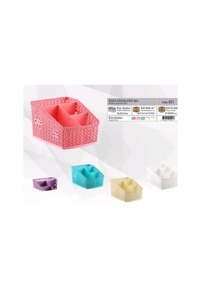 Set Örgü Düzenleyici 2 No 421-1 Pudra Pembe