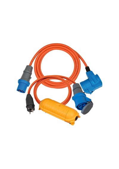 Brennenstuhl Kamp Adaptör Seti Cee Kablosu 1.5 Metre+cee 230 V Çevirici Kablo 3 Metre+kablo Saklama Aparatı Ip44 Lisanslı H07rn-f 3g2,5