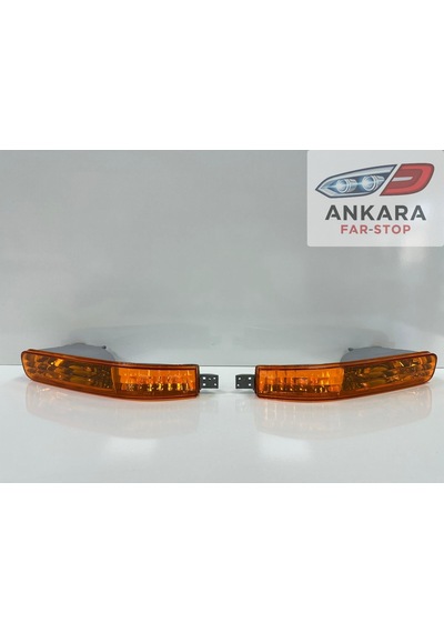 Honda Accord 1992 - 1993 Tampon Sinyal Lambası Takımı Sağ - Sol Takım Tampon Sinyali