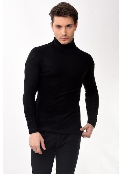 Belifanti Collection Erkek Balıkçı Yaka Boğazlı Slim Fit Kazak 8 Renk
