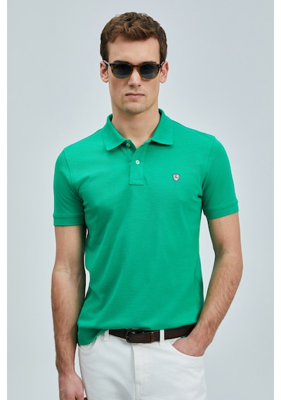 Lufian Erkek Polo Yaka T Shirt 111040206 Açık Yeşil Açik Yeşil