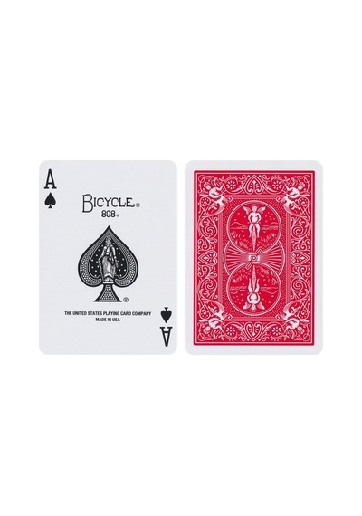 Bicycle Bicycle Prestige Rider Back 100% Plastik Standard Endeks Oyun Kartları,