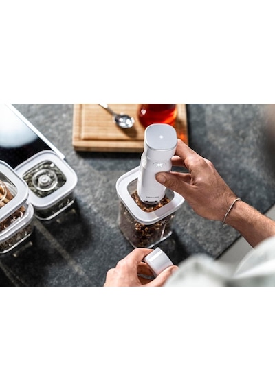 Zwilling Fresh Save Cube Vakumlu Başlangıç Seti S 6 Parça Şeffaf Beyaz