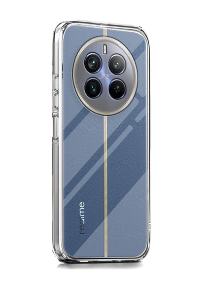 Realme 12 Pro Plus Kılıf Lüx Şeffaf Silikon -