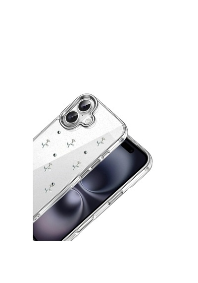 Apple iPhone Uyumlu. 16 Fiyonk Desenli Kapak - Desen 4