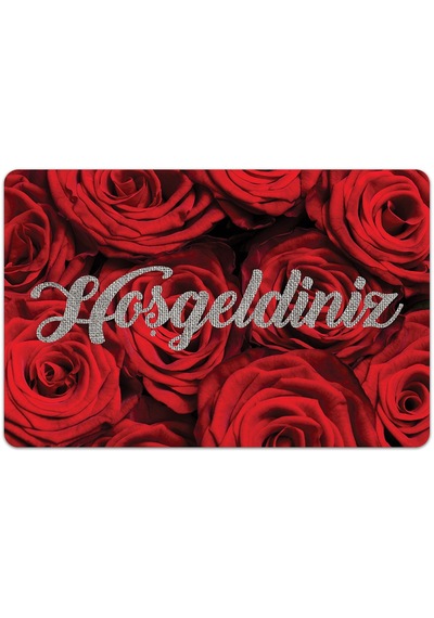 Evaşk Kapı Önü Paspası Vinil Kaymaz Tabanlı 45 X 70 Evaşkdm11122