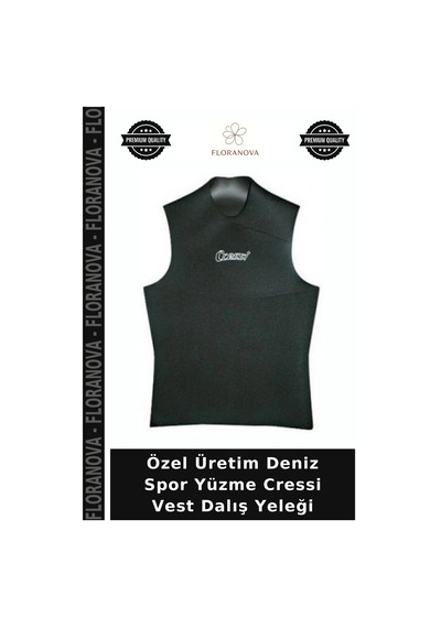 Özel Üretim Deniz Spor Yüzme Cressi Vest Dalış Yeleği Çok Renkli