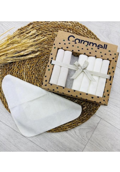 Caramell 7'li Ağız Mendili Çok Renkli