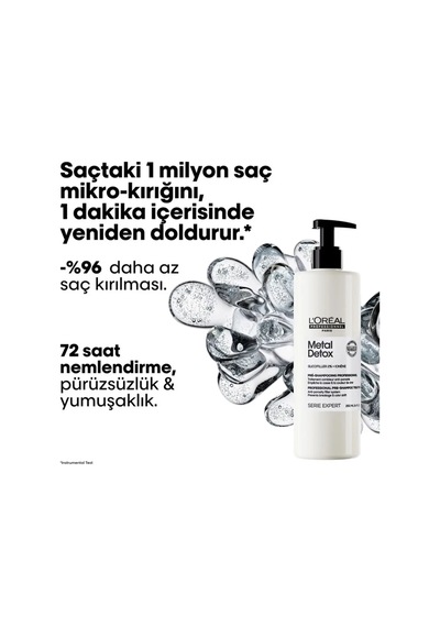 Loreal Metal Detox -metal Arındırıcı Şampuan Öncesi Bakım Ön Şamp