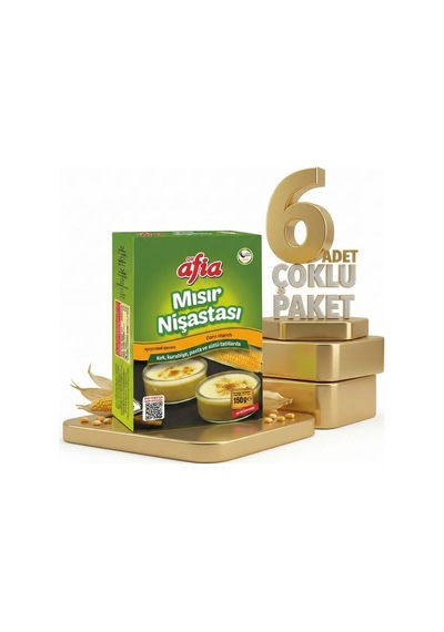 Afia Mısır Nişastası 6x150 Gr
