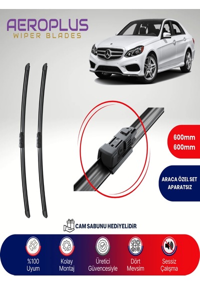 Aeroplus Mercedes E Serisi W212 Muz Silecek Takımı 2014-2016