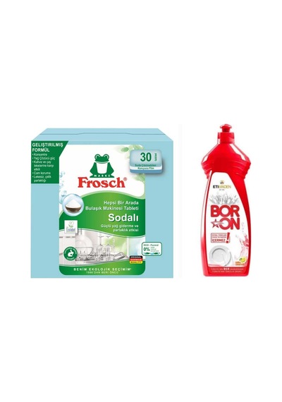 Doğal Organik Ve Vegan Bulaşık Deterjanı Seti 6
