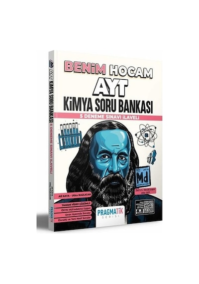 2022 AYT Kimya Soru Bankası 5 Deneme Sınavı İlaveli Pragmatik Serisi  -  Ali Kaya  -  Benim Hocam Yayınları