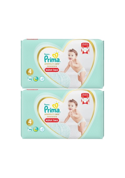 Prima Premium Care Külot Bebek Bezi Beden:4 (9-15Kg) 88 Adet Süpe